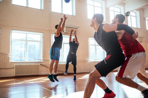 Intramural basketball